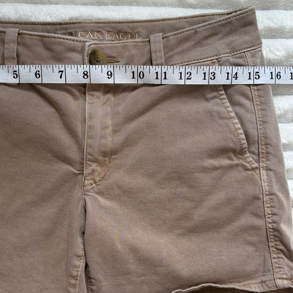 American Eagle Outfitters Super Stretch Midi Shorts Size 6 - Picture 5 of 6